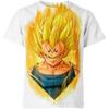2026 Новая мужская футбольная футболка Dragon Ball с 3D-печатью, Детская анимационная футболка с коротким рукавом,