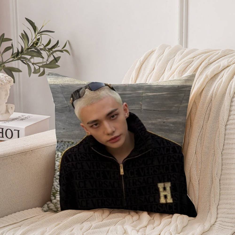 H-Горячий KPOP Идол H-Хёнджин Наволочка Домашний Декор Плед для Дивана Кровати Автомобиля Декор Комнаты Идея Подарка