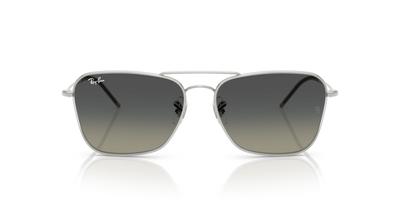 Солнцезащитные очки CARAVAN REVERSE СЕРЕБРИСТО-СЕРЫЙ ГРАДИЕНТ 61мм 0RBR0102S Ray-Ban