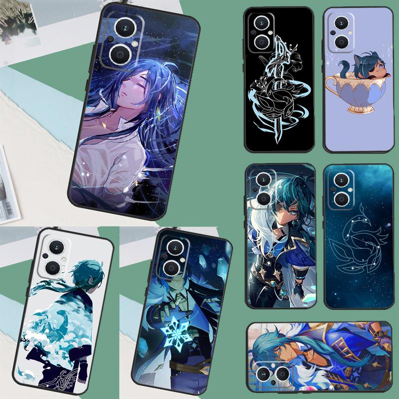 Genshin Impact Kaeya Case For OPPO Reno 13F 13 12 11 F 8T 7 8 10 Pro OPPO Find X8 X6 Pro X3 X5 Lite Cover Funda