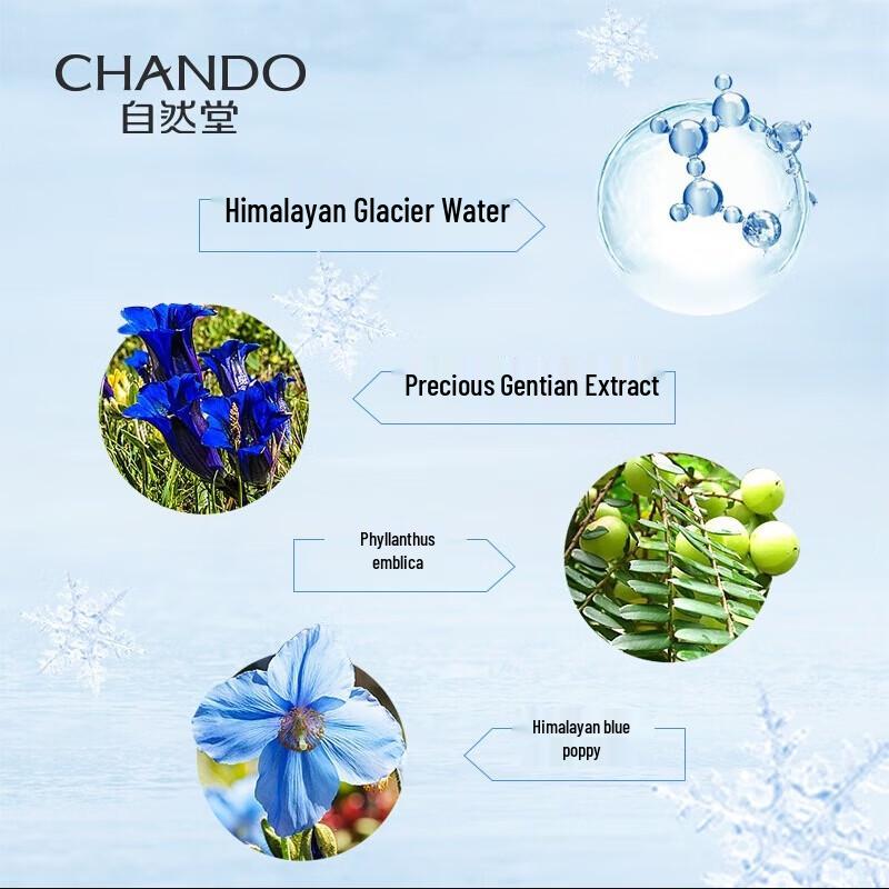 CHANDO Snow Domain Pure Hydrating Cleansing Cream 125g