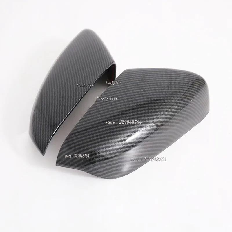 For Chevrolet Cavalier ONIX Carbon Fiber Door Side Rearview Mirror Cover Trim Overlay Decoration Car Accessoriesc