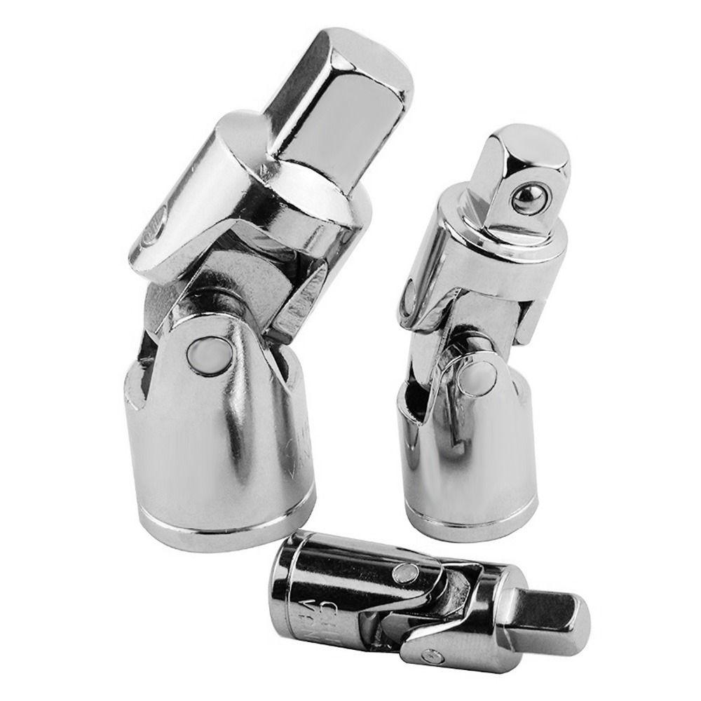 Pneumatic Socket Tools Socket Adapter Angle Extension Bar Ratchet Tool Parts Universal Joint Set