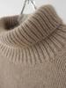 Women's Thick Knit High-Collar Loose Pullover Sweater - Versatile Autumn/Winter Style
