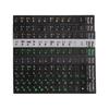 Layout Laptop Frosted PVC Notebook Keypad Cover Sticker Russian Letters Keyboard Stickers
