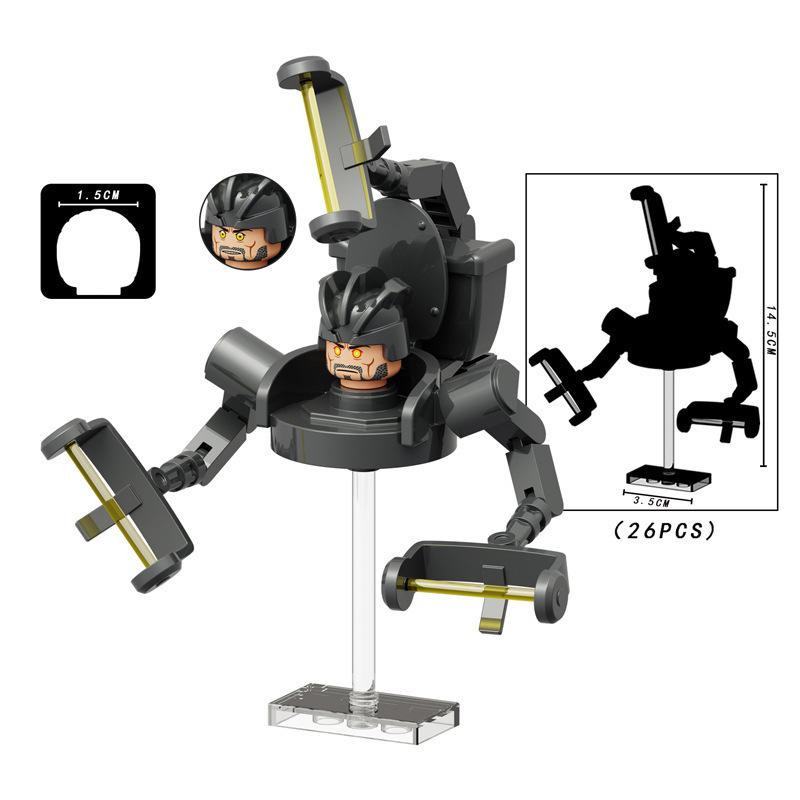 Building Block Figure Assembly Play