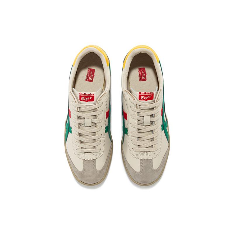 ONITSUKA TIGER Кроссовки Tokuten Белый Бежевый Красный Зеленый 1183C095-200