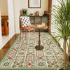 Balcony Floor Mat Large Pvc Leather Carpet Waterproof Non-slip Carpets Long Rug American Style Home Decoration Rugs for Kitchen