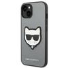 Чехол для iPhone 14 Plus Karl Lagerfeld Hardcase Saffiano Серебристый