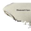 Silver Plated Couple Rings Single Row Diamond Band Wedding Engagement Ring for Women Men