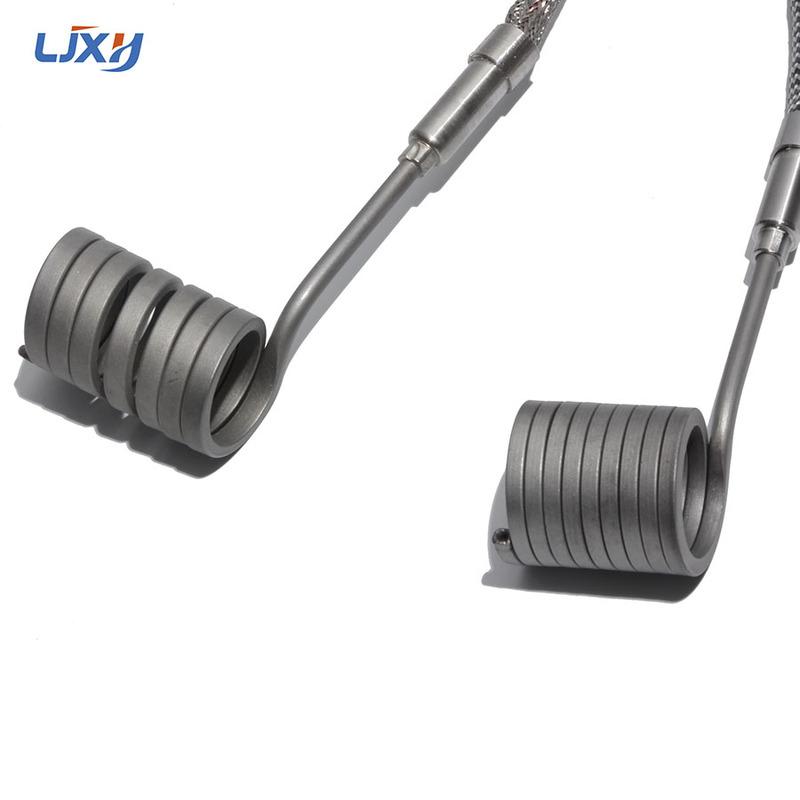 LJXH 20mm Electric Hot Runner Spiral Coil Nozzle Band Heaters with K Thermocouple 3x3 Cross Section
