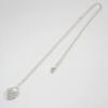 [Pre-owned] TIFFANY 925 Keyhole Heart Pendant Necklace j112-5