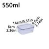 Ventilated Lid 304 Stainless Steel Food Storage Box Stackable Leak Resistant Freezer Refrigerator Safe Container For Meal Prep