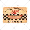 BBQ Vintage Tin Sign Plaque Barbecue Metal Plate Sign Wall Art Decoration Kitchen Man Cave Terrace Beach House Club Wall Decor