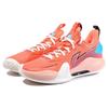 Li Ning Flash 7 Anti-Slip Wear-Resistant Shock Absorption Low-Top Basketball Shoes Men Sneakers Tea-Flower-Red ABPT013-8