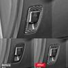 For Mercedes Benz C GLC Class W205 X253 Carbon Fiber Electronic Handbrake P Button Trim Frame Sticker Car Interior Accessories