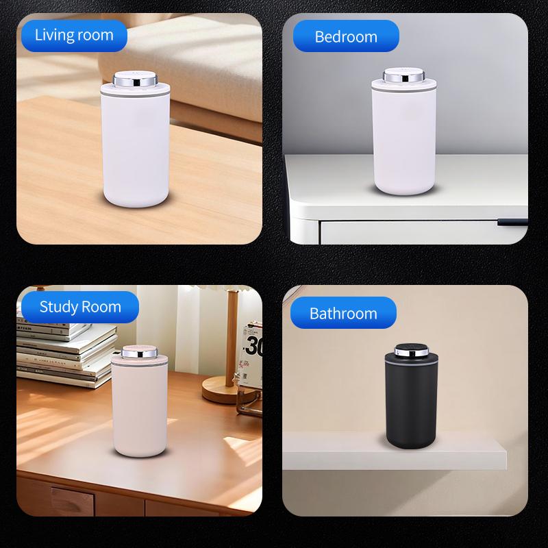 Car water free essential oil diffuser, car home dual-use aromatherapy diffuser, higher atomization efficiency, air freshener