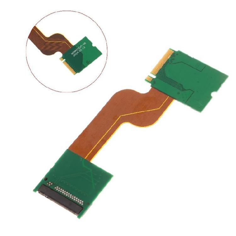 Комплект адаптеров для хранения игровых устройств 2230/2280 SSD Гибкий шлейфовый кабель Простые DIY-обновления Подходит для расширения до 8 ТБ