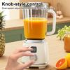 Электрическая портативная соковыжималка Быстрая/Медленная двухскоростная соковыжималка 600 мл Многофункциональная соковыжималка Ледодробилка Блендер для смузи Инструмент для дома и кухни