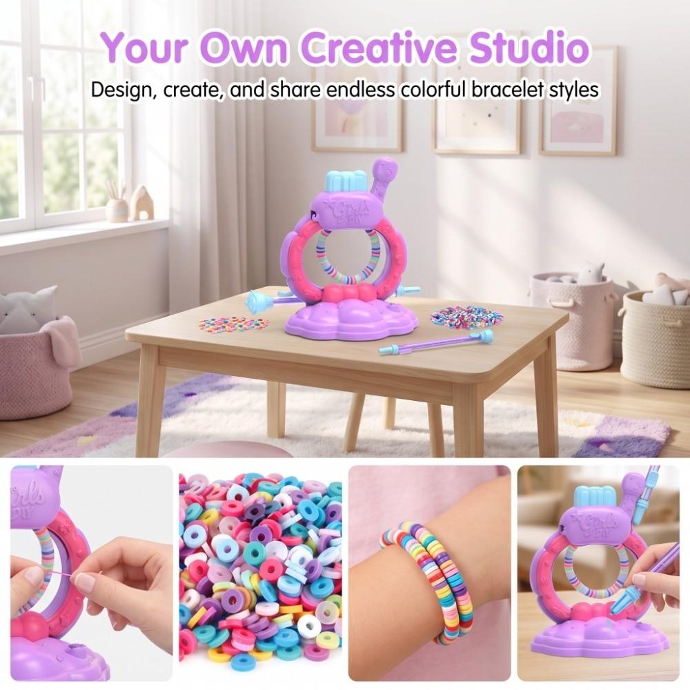 1Set DIY Bracelets String Maker Kit Handmade Jewelry Making Machine for Beginners