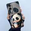 Case For Xiaomi Poco M7 4G Cute Panda Sweet Girls Cats Silicone Soft Back Cover For XiaomiPocoM7 4G Bumper Protective Casing