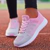 Women Casual Shoes Ladies Sport Shoes Breathable Walking Mesh Flat Shoes Woman White Sneakers Women Tenis Feminino Female Shoes