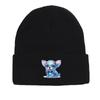 Fantastic Dog Print Knitted Cap Beanie, Animal Skullies Beanies Versatile Windproof Sporting Pompom Beanies Knitted Hat Beanie