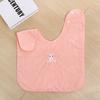 Adjustable Snaps Children's Washcloth Soft Toddler Face Towel New Baby Bibs  for Feeding Eating