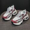 2025 Повседневные кроссовки на платформе Женские туфли с круглым носком на шнуровке Теннисные женские туфли из вулканизированной стали Женские кроссовки