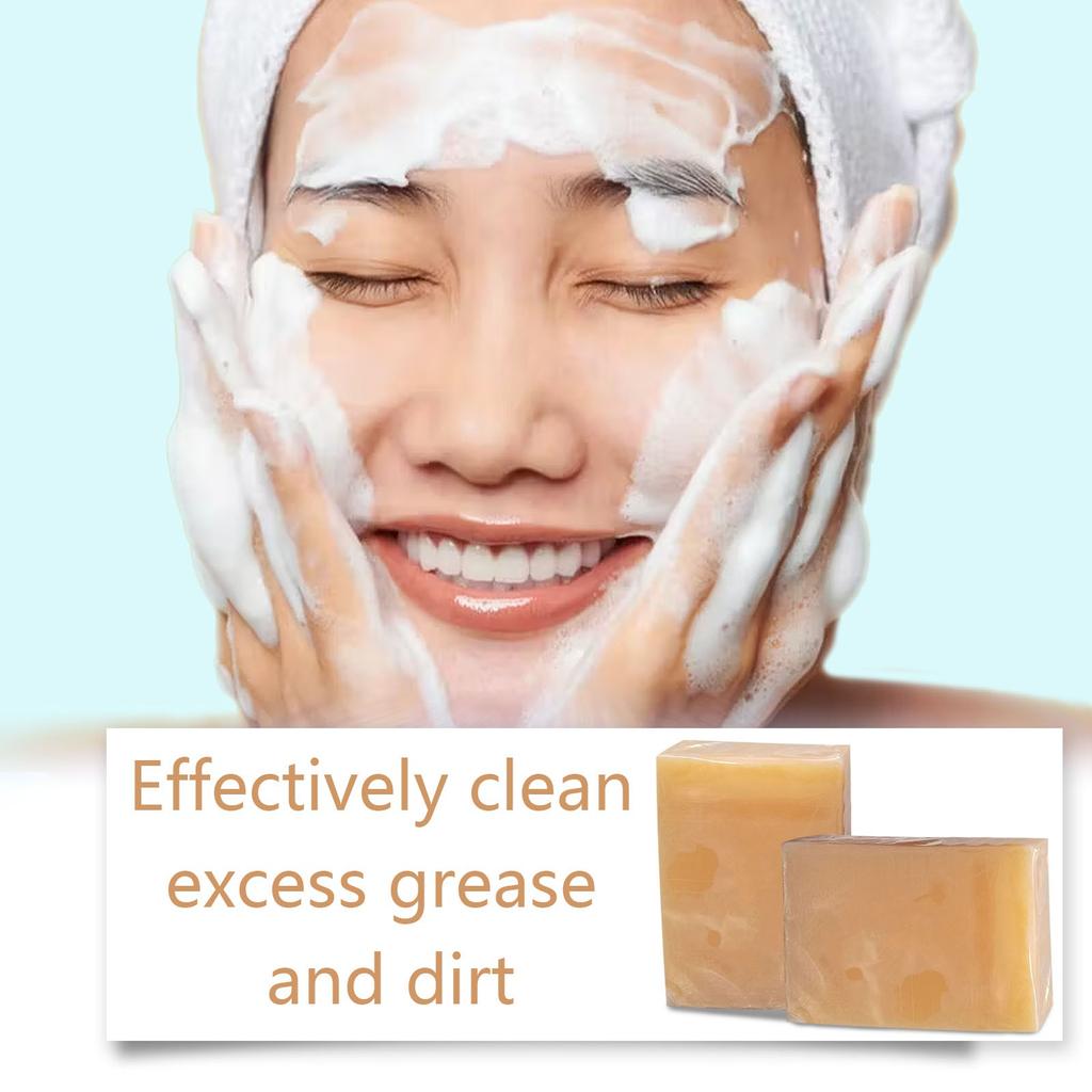 Мыло Kojic Anti-Blemish Soap с ретинолом C, коллагеном, гиалуроновой кислотой E, маслом ши и кастильским оливковым маслом