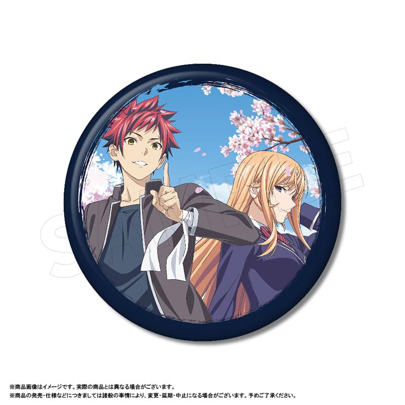 TV Anime "Food Wars! Shokugeki no Soma" Trading Badges Box of 10