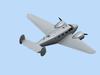 ICM American Beechcraft C18S Light Passenger Aircraft Plastic Model Kit 48185 1/48