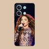 Shakira Модный матовый чехол из ТПУ для мобильного телефона Xiaomi 15 14 13 12 Mi 11 T Ultra Lite Pro S X 5G Цветная печать
