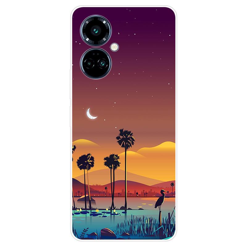 Для Tecno Spark 9 Pro Spark9 Pro чехол Мягкая силиконовая задняя крышка модный чехол для телефона с мультяшным рисунком