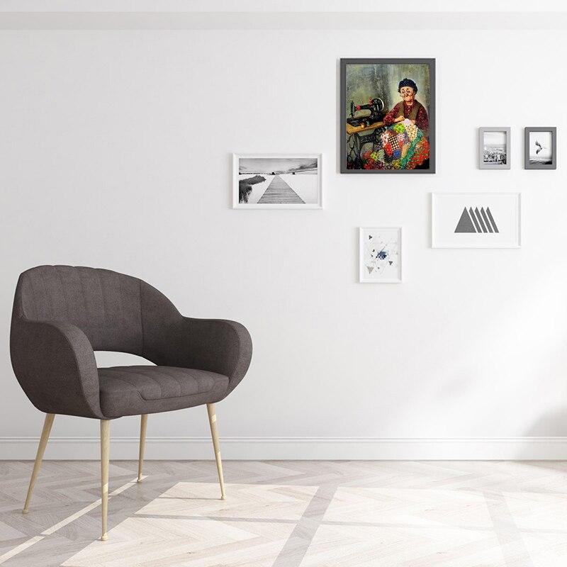 DIY 5D Diamond Painting Old Couple Full Round Drill Mosaic Diamond Embroidery Rhinestone Cross Stitch Sweet Home Old Man Decor