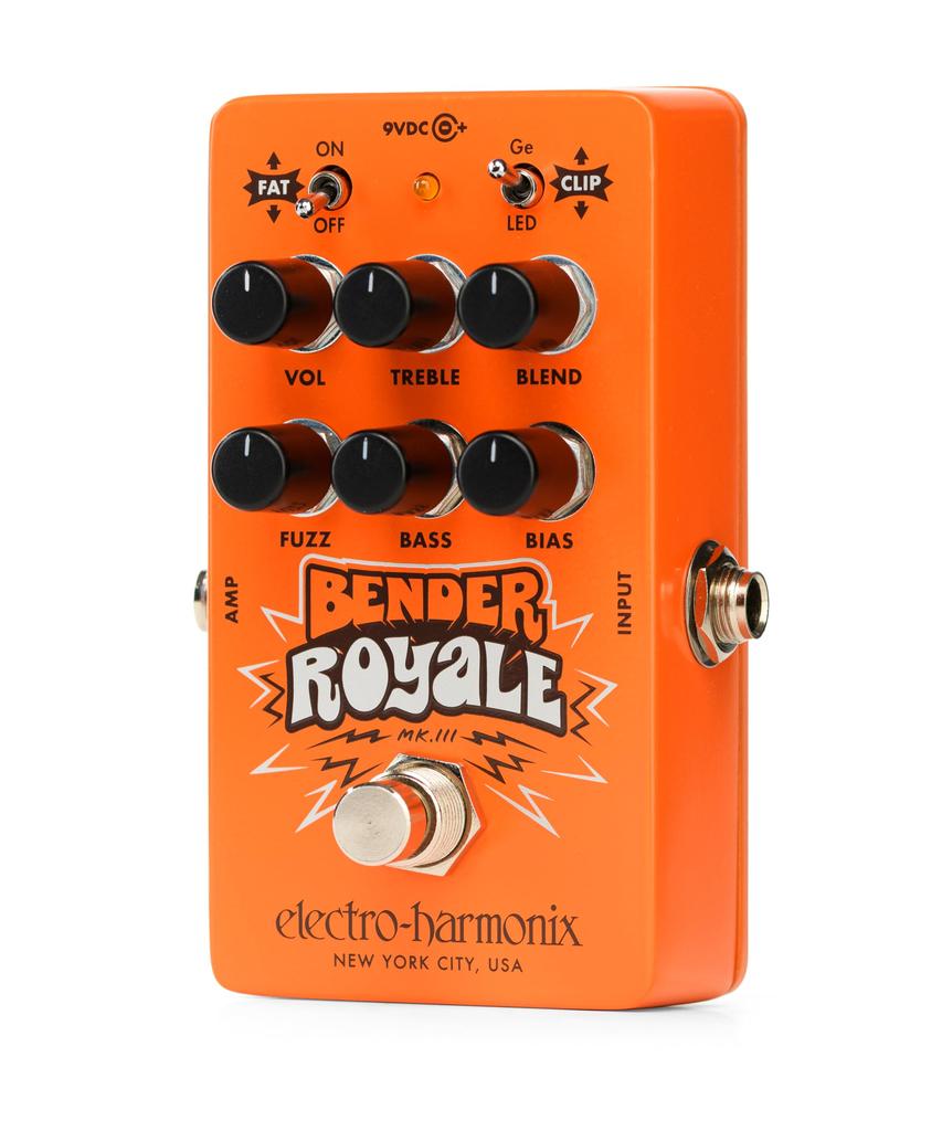 BENDER ROYAL ORANGE Лимитированная серия Германиевый Фузз Педаль Эффектов ELECTRO-HARMONIX