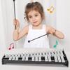 BQKOZFIN 32 Sound Glockenspiel Orff Музыкальный инструмент Настольный Glockenspiel 4 молотка Подставка с футляром для хранения для школы Регулируемая высота