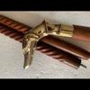 Винтажные дизайнерские трости с ручками для собак, деревянная спиральная трость, резная 37 дюймов, подарок