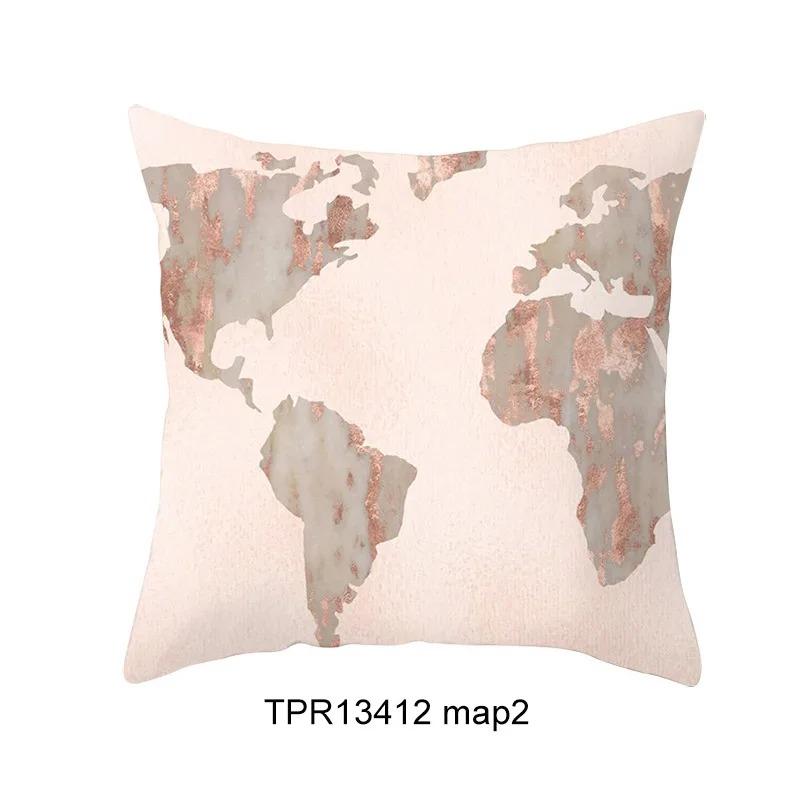 Простая наволочка в геометрическом стиле для гостиной, офиса, дома, наволочка для автомобиля, украшения