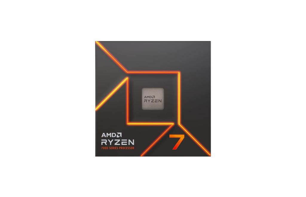 AMD CPU CPU Ryzen 7 with Wraith Prism Cooler 8 Cores 16 Threads 40MB 65W Authorized Distributor Product 7700, 3.8GHz / 100-100000592BOX