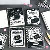 Kawaii Cartoon Black Cat Looseleaf Notebook Student Portable Pocket Notepad Cute Journal Travel Binder Planner School Supplies