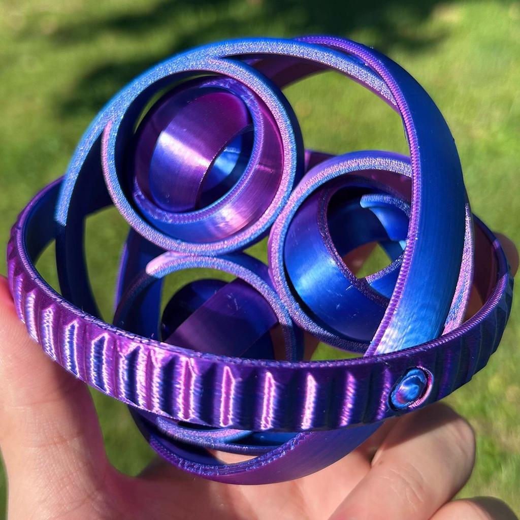 Новая декомпрессионная спиральная шестерня, напечатанная на 3D-принтере