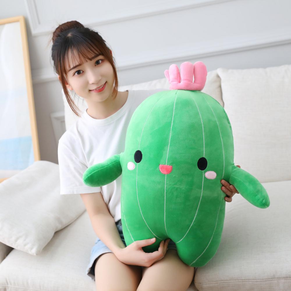 1 шт. 25/40/65 см Kawaii плюшевые игрушки-кактусы мягкие растения куклы подушка для детей детские игрушки украшения на день рождения подарки