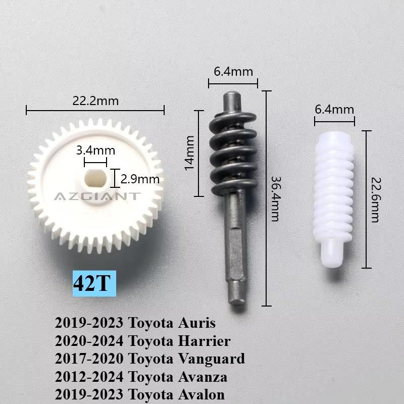 Для Toyota Harrier Avanza Auris Vanguard Автоматический Складной Боковой Зеркало Заднего Вида Мотор-Привод и Шестерня Сборка Автозапчасти