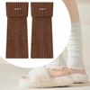 Women's Leg Warmers Boot Toppers Keep Warm Cable Knit for Party Home