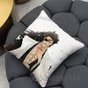 Zaraki Kenpachi BBleaches Anime Square Cushion Pillow Case Sofa  BedroomLiving Room Backrest Multiple Sizes Washable Covers