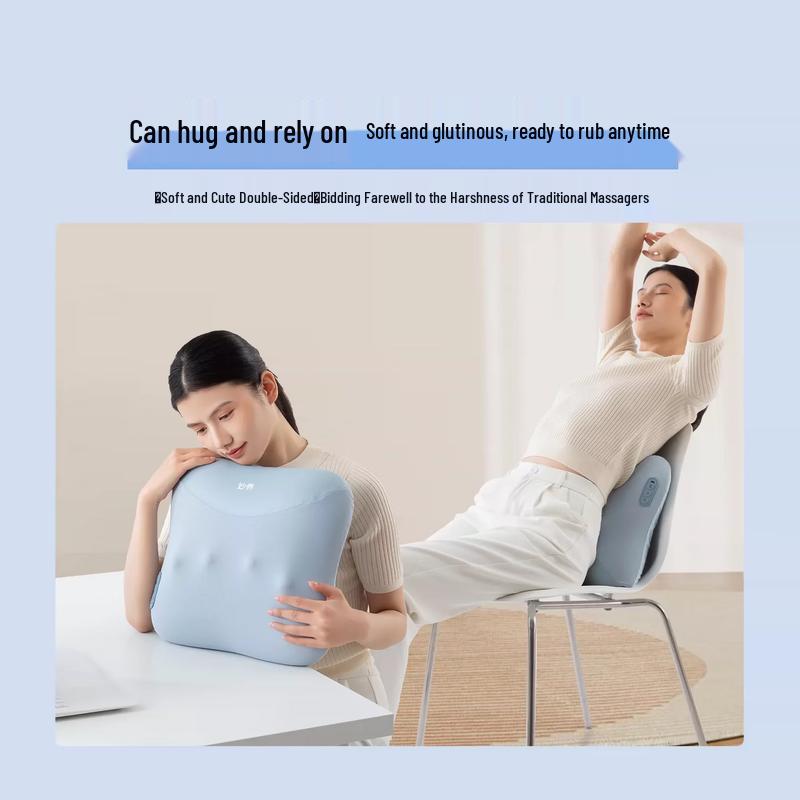 Miaojie M15 Heated Kneading Lumbar Massager Pillow CN plug (adapter included)