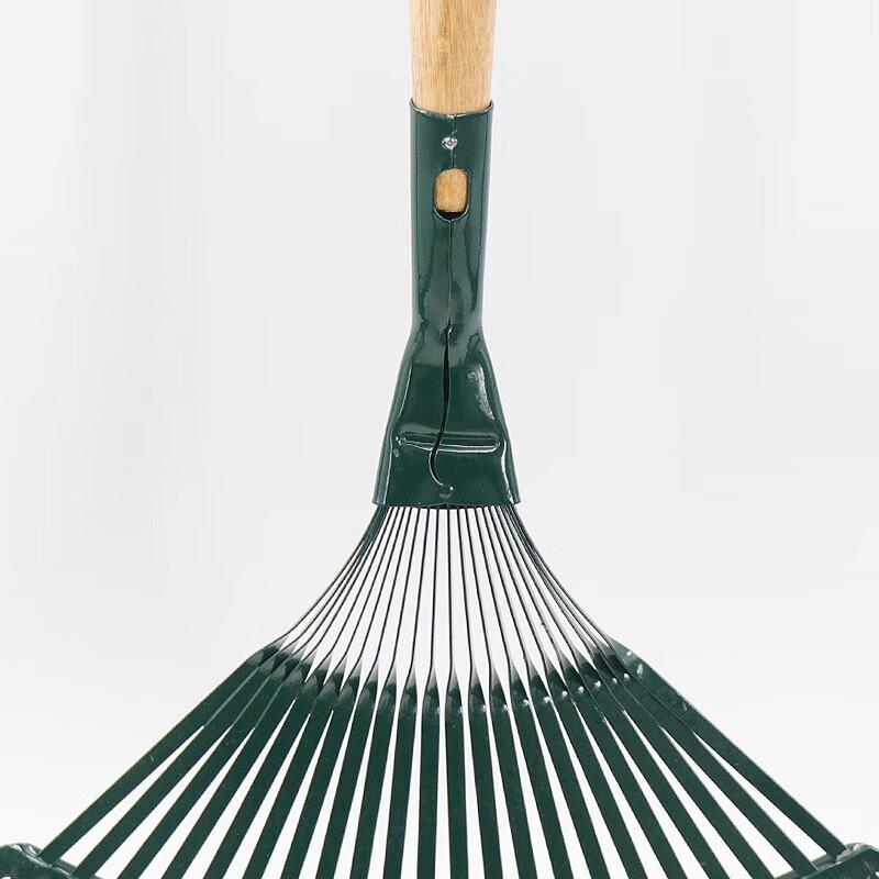 22-Tooth Garden Rake with 1.2m Wooden Handle