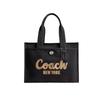 Большая женская сумка-тоут на молнии COACH