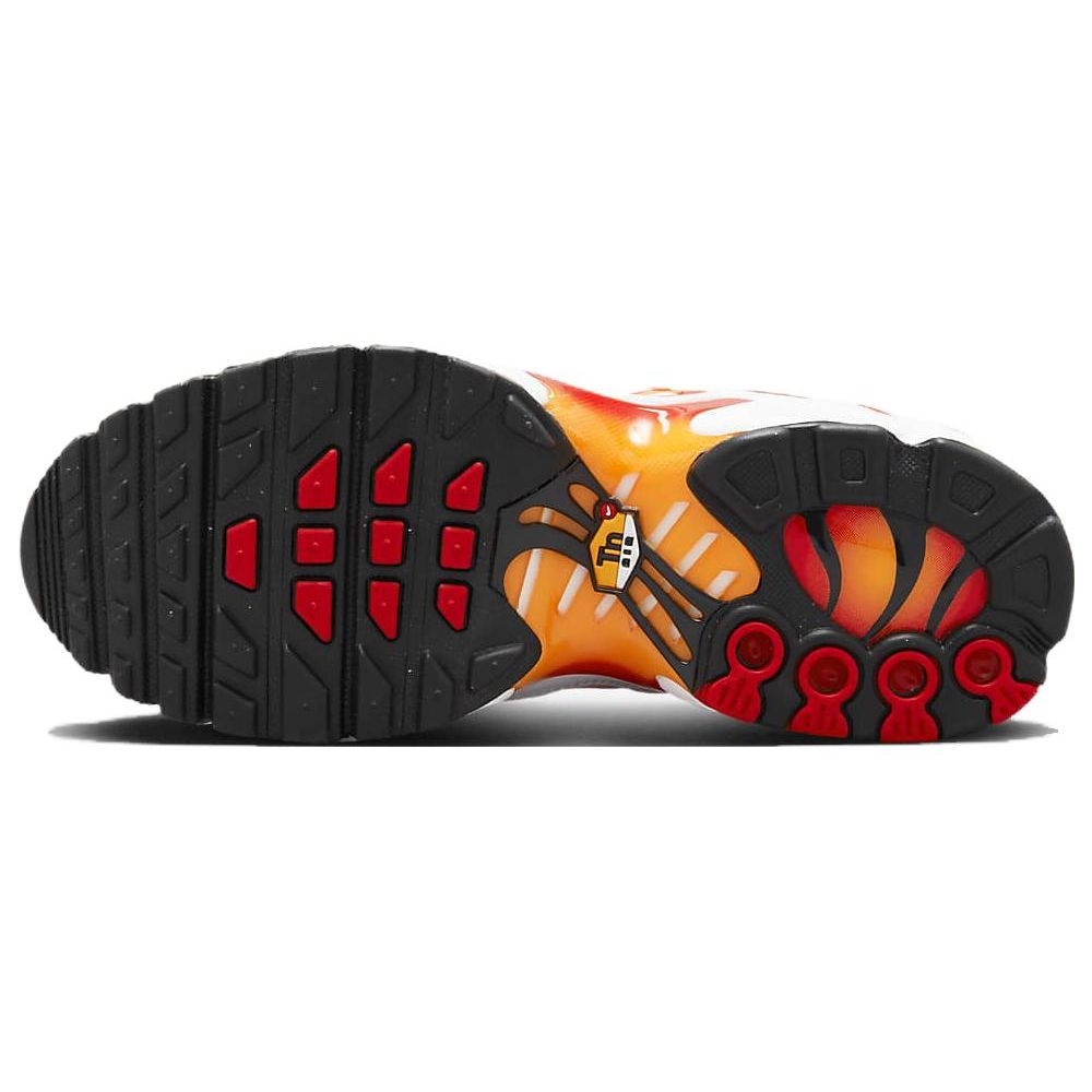 Nike Кроссовки Air Max Plus GS Белая лава Детские Университетский красный Лазерный оранжевый FN3857-100